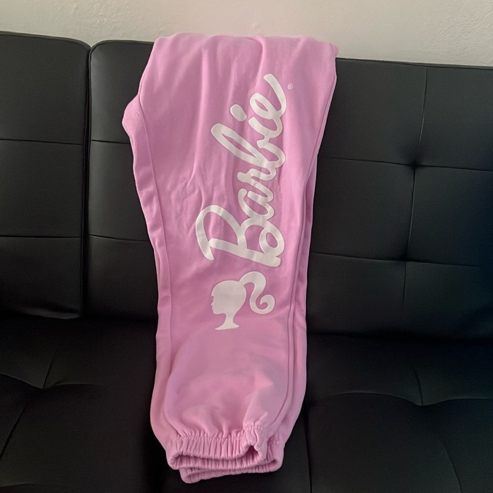 Pink Barbie joggers